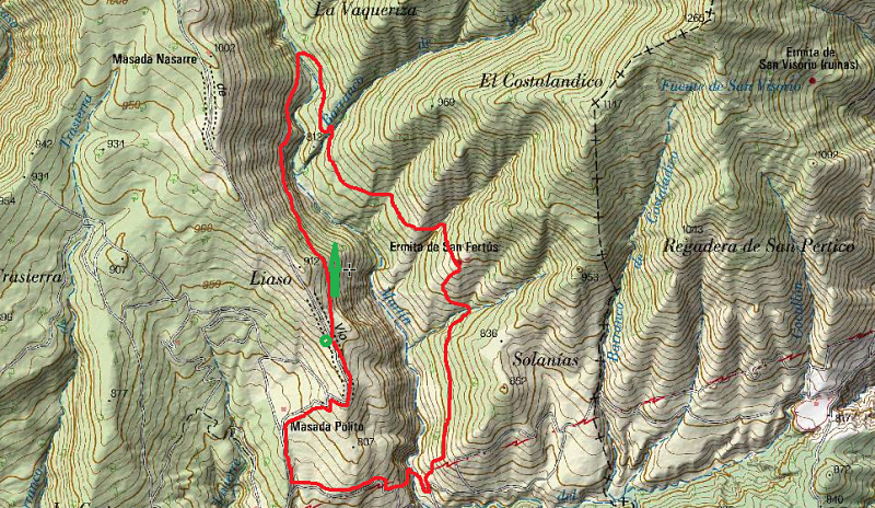mapa San Fertús